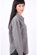 Camasa Dama Only Onlnehva Stripe Tunderstorm /White Stripes